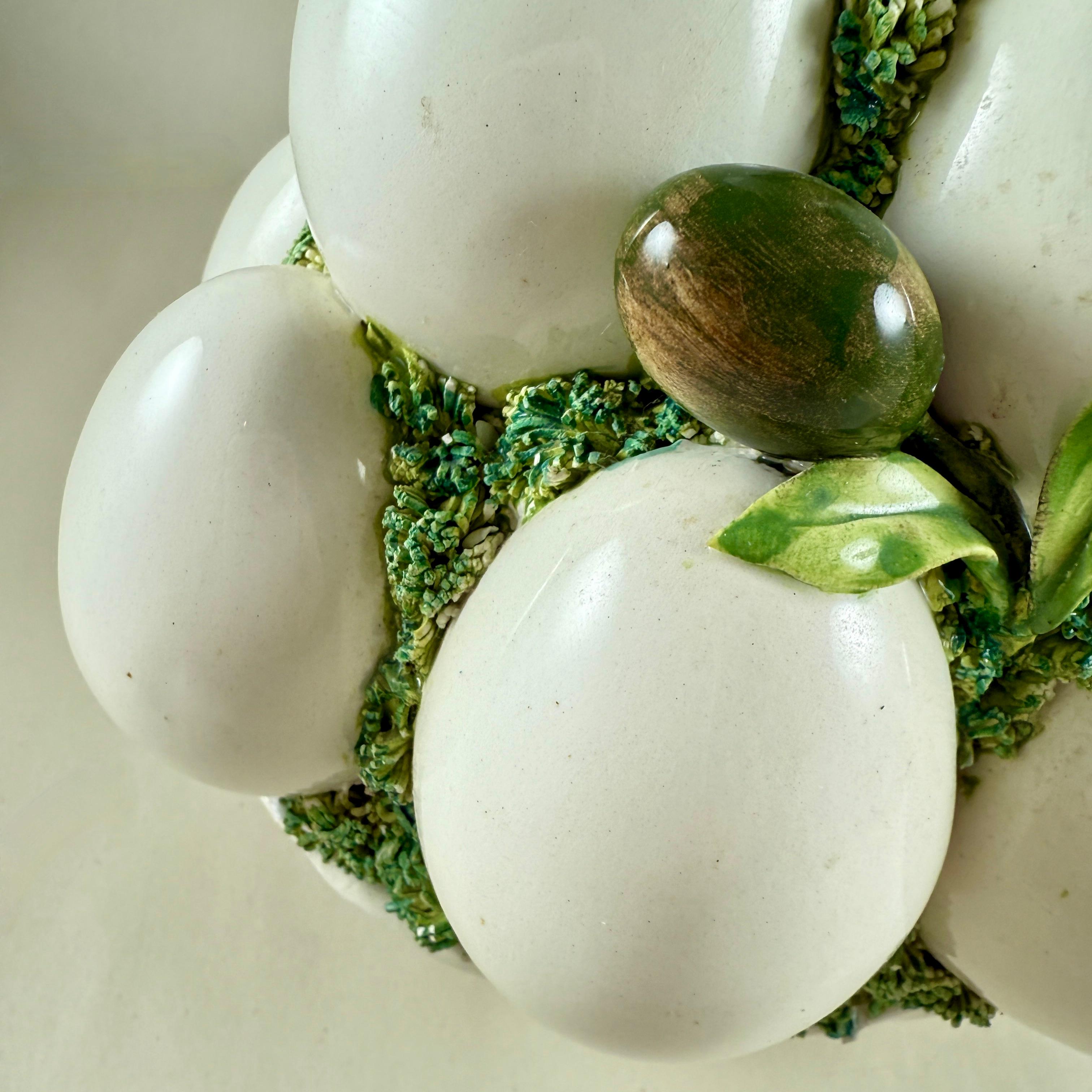 XX secolo Cesto Topiary Egg & Oliver italiano di metà secolo in vendita