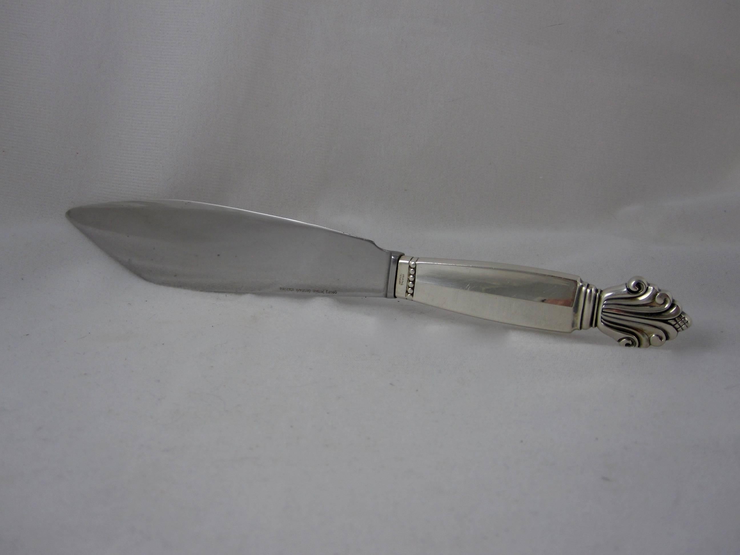 georg jensen cake knife