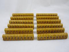 Juego de 12 soportes para cuchillos Gien French Faïence Provençal Basketweave