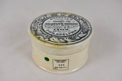 Philadelphia Transfer Printed Pot & Lid, Roussels, Xavier Bazin Shaving Cream