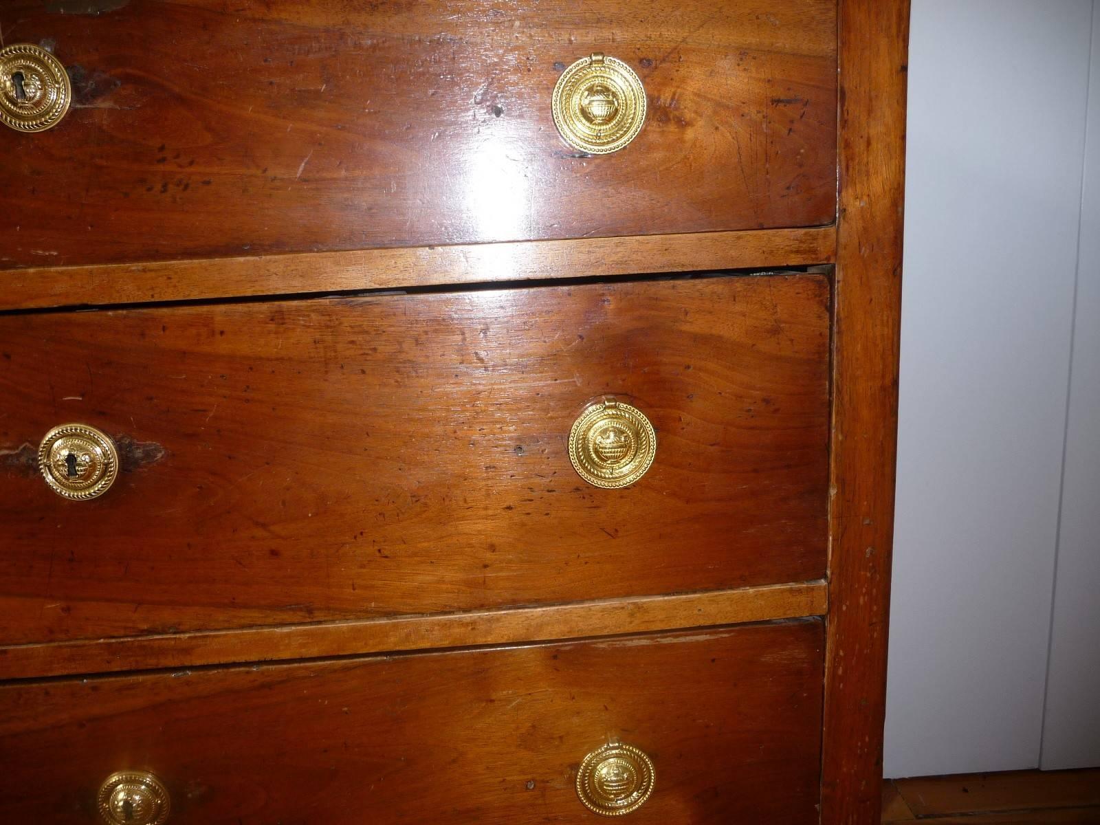 Directoire, Italian Chest of Drawers, circa 1800 For Sale 1