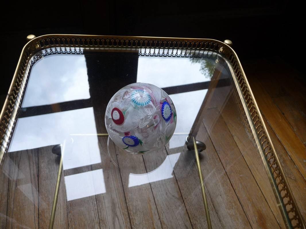 latticino paperweight