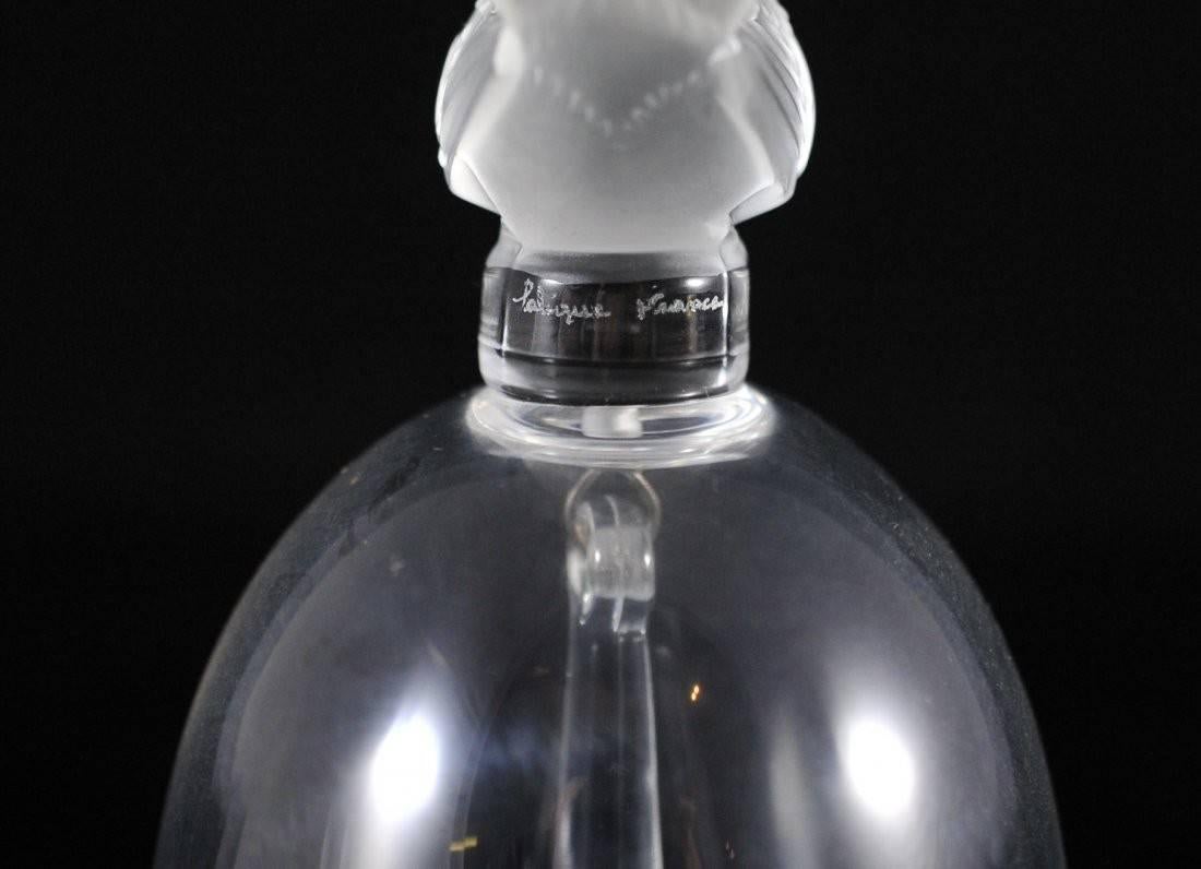 Lalique Crystal Table Bell In Excellent Condition For Sale In Grenoble, FR