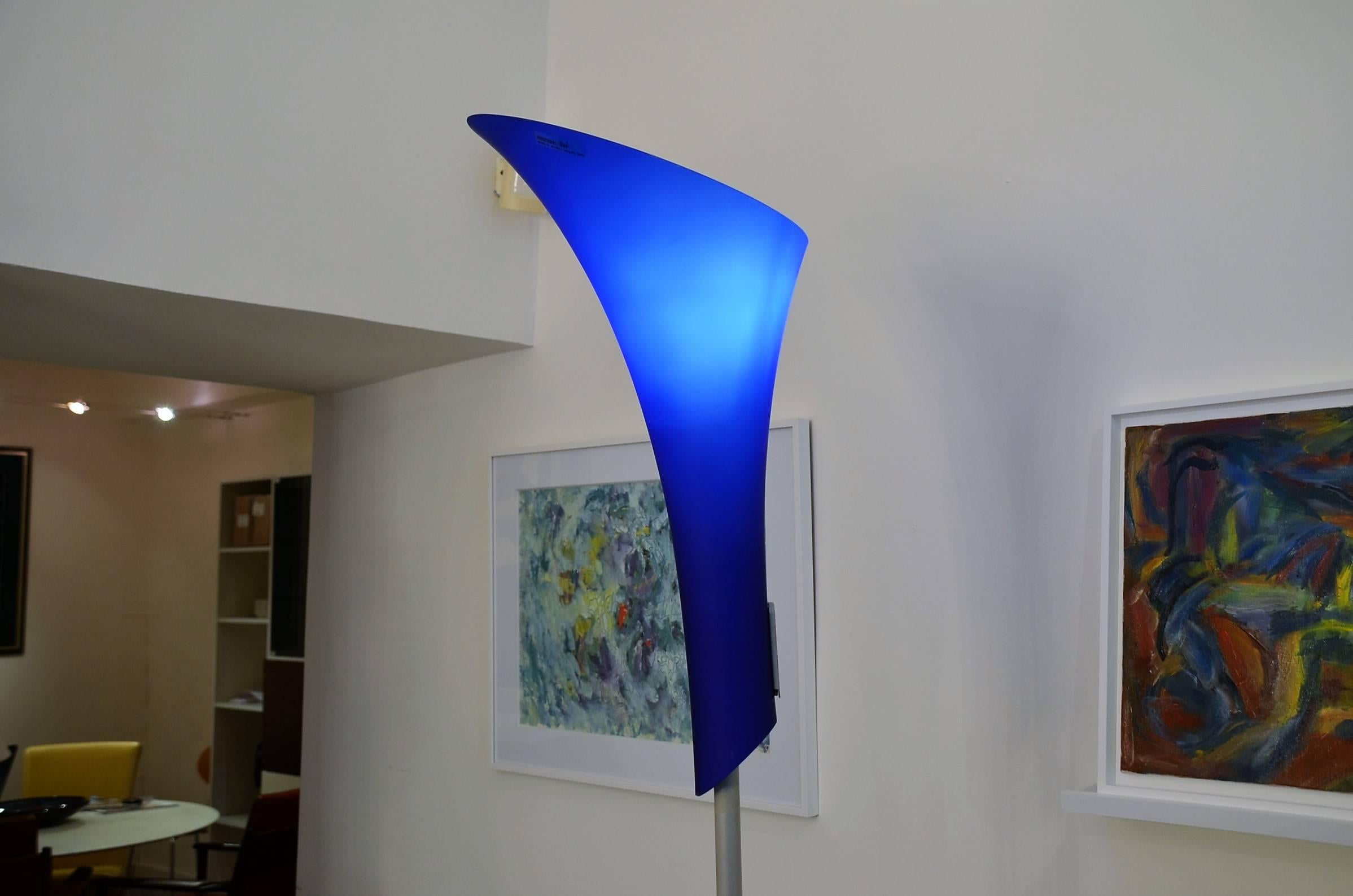 Italian Murano Art Glass Floor Lamp by Mauro Marzollo for Murano Due