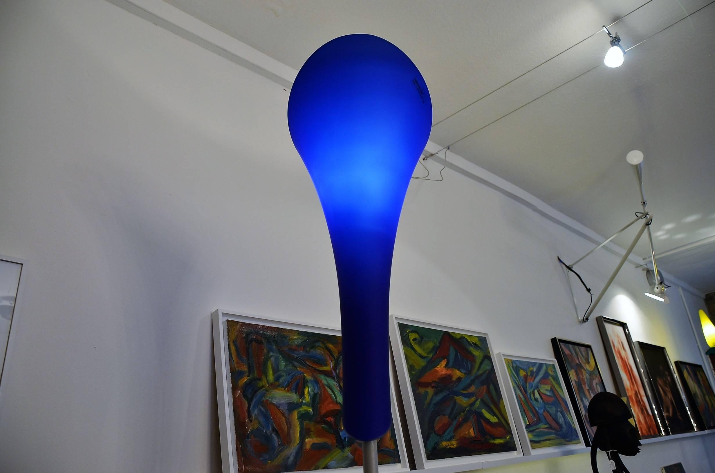 Murano Art Glass Floor Lamp by Mauro Marzollo for Murano Due 3
