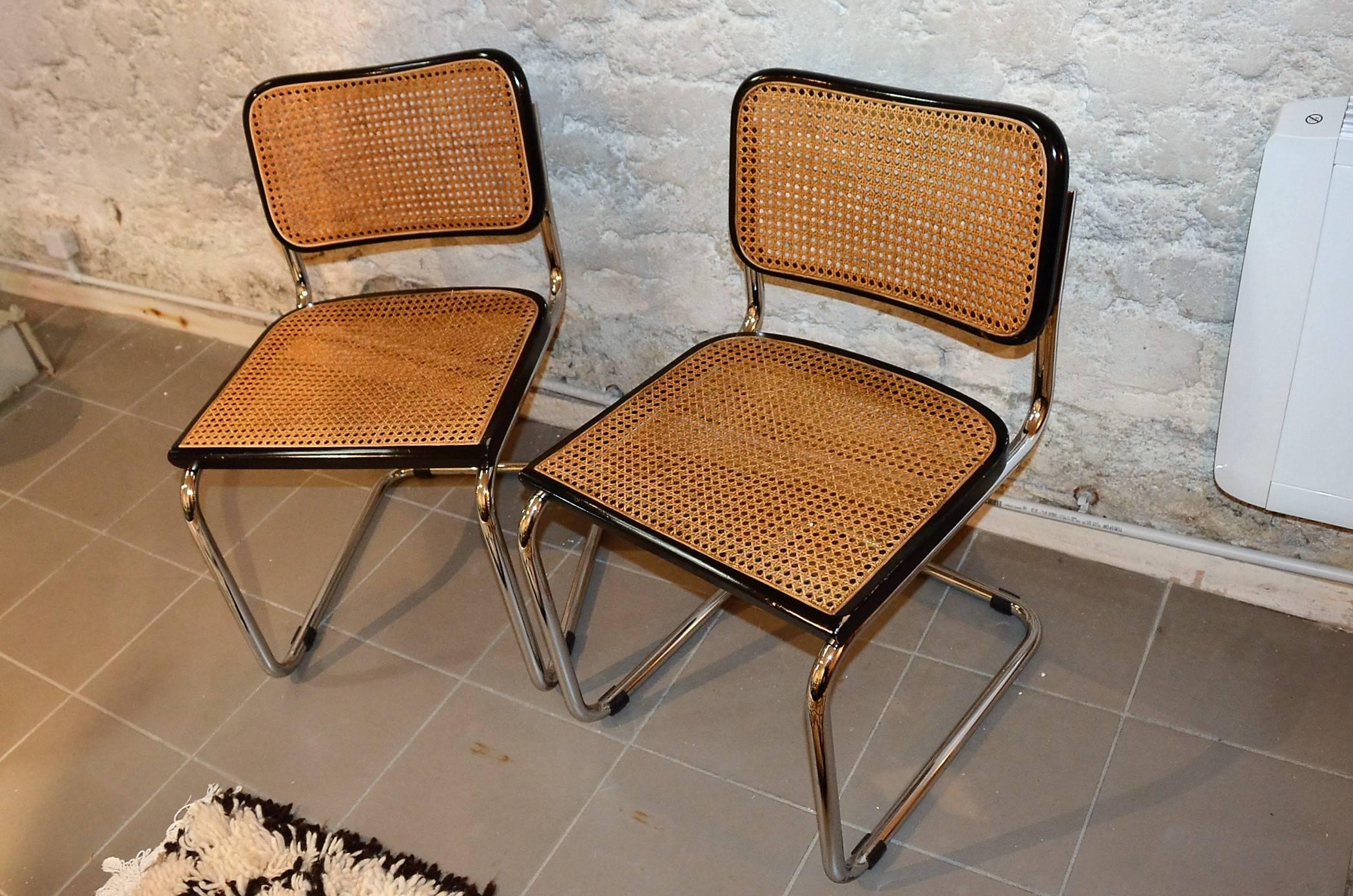 knoll cesca chair vintage