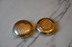 Decorative Rounded Bronze Bowl by Esa Fedrigolli, Italy, 1970s