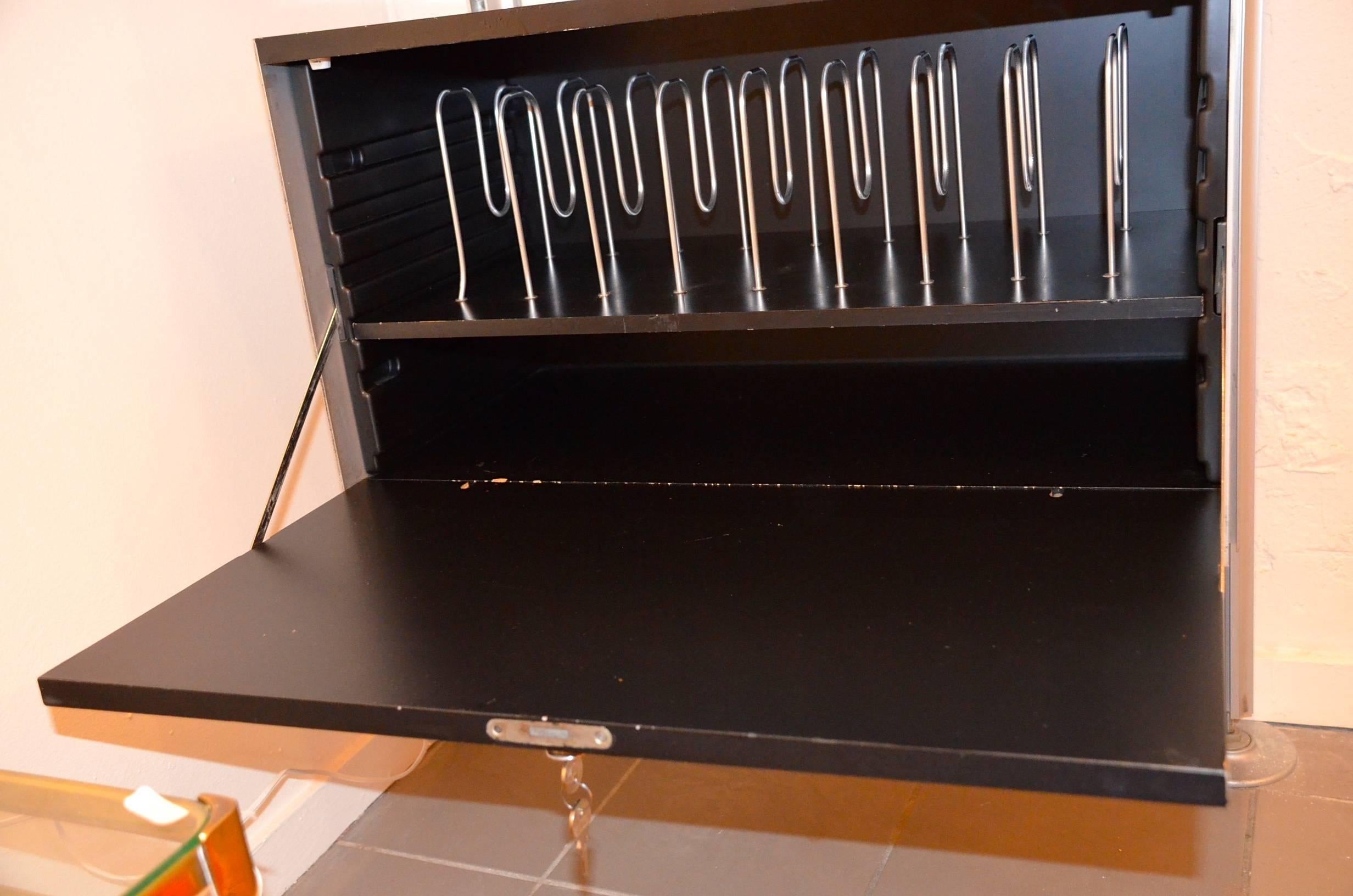20th Century Dieter Rams, 606 Universal Shelving System Black, Vitsoe, 1960 For Sale