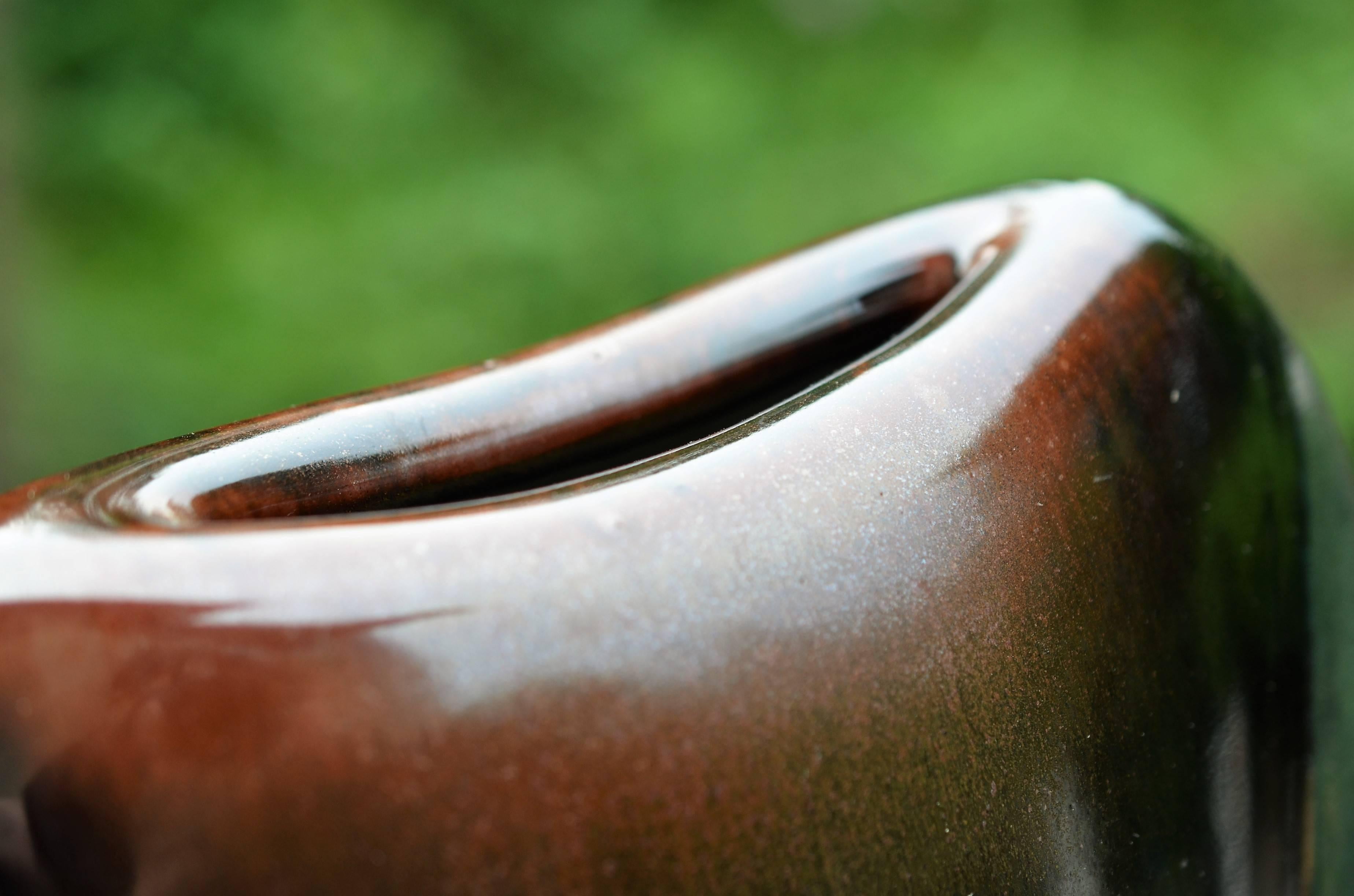 German Gotlind Weigel, Stoneware Vase Lentil For Sale