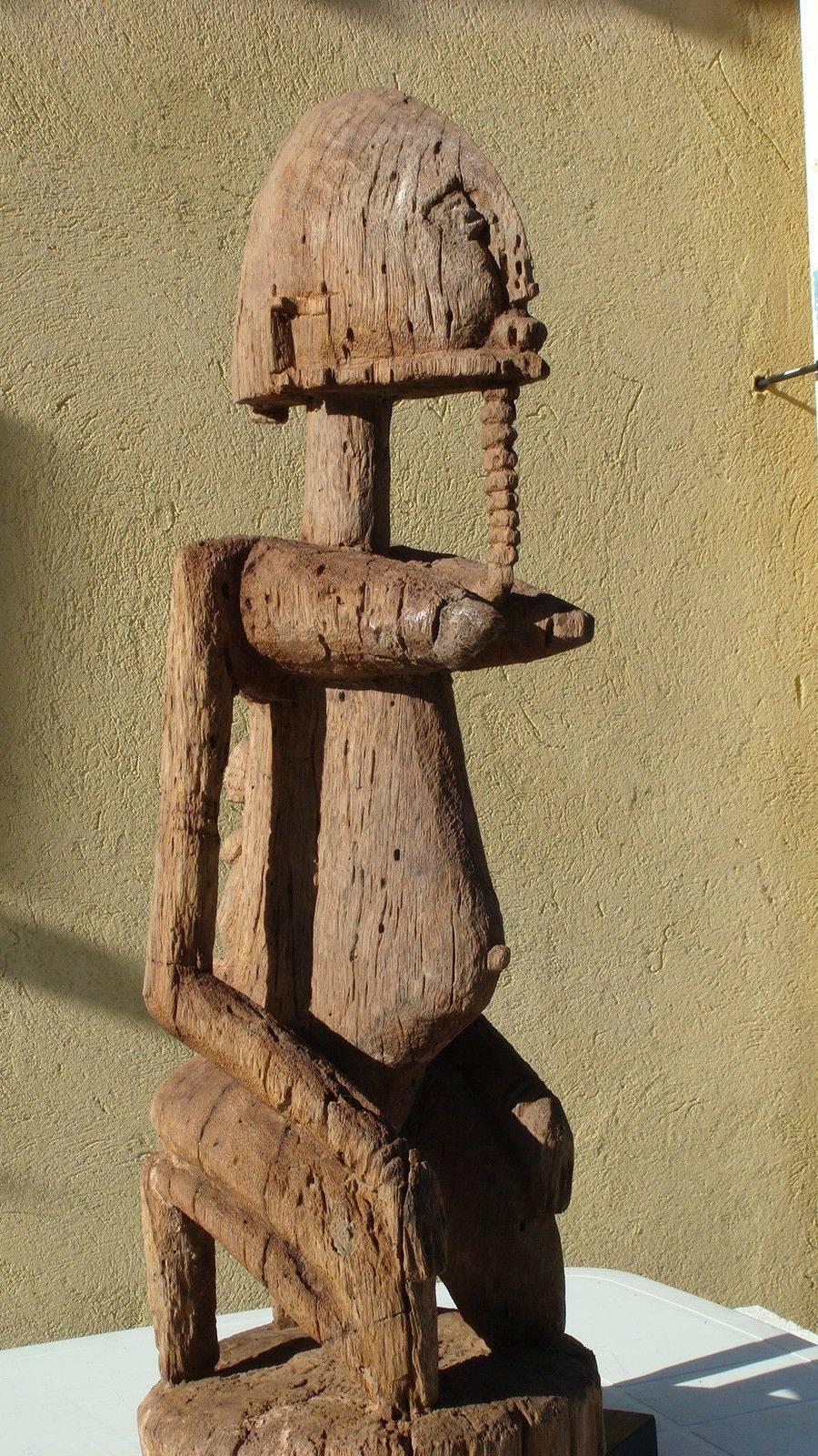 Primitive Effigy Ancestor Dogon of Mali 19th Century For Sale