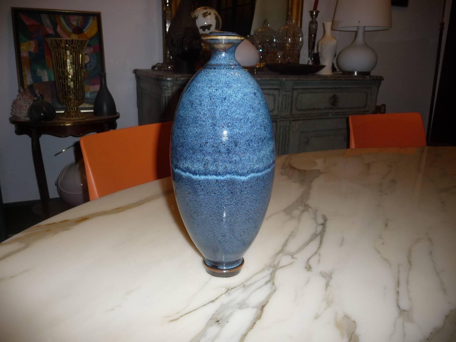 Daniel de Montmollin, Ovoid Vase In Excellent Condition In Grenoble, FR