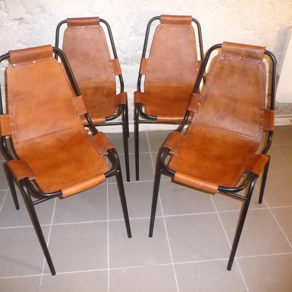 Vintage chairs created specifically for the ski resort 