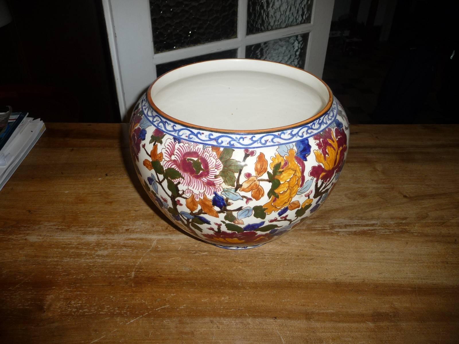 Cache-pot Gien Pivoine Décoration 3