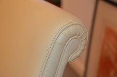 Poltrona Frau Vittoria Leather Chairs in Yellow 'Banana' Color