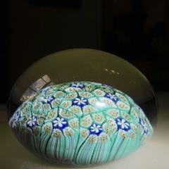 Old Murano Paperweight Millefiori
