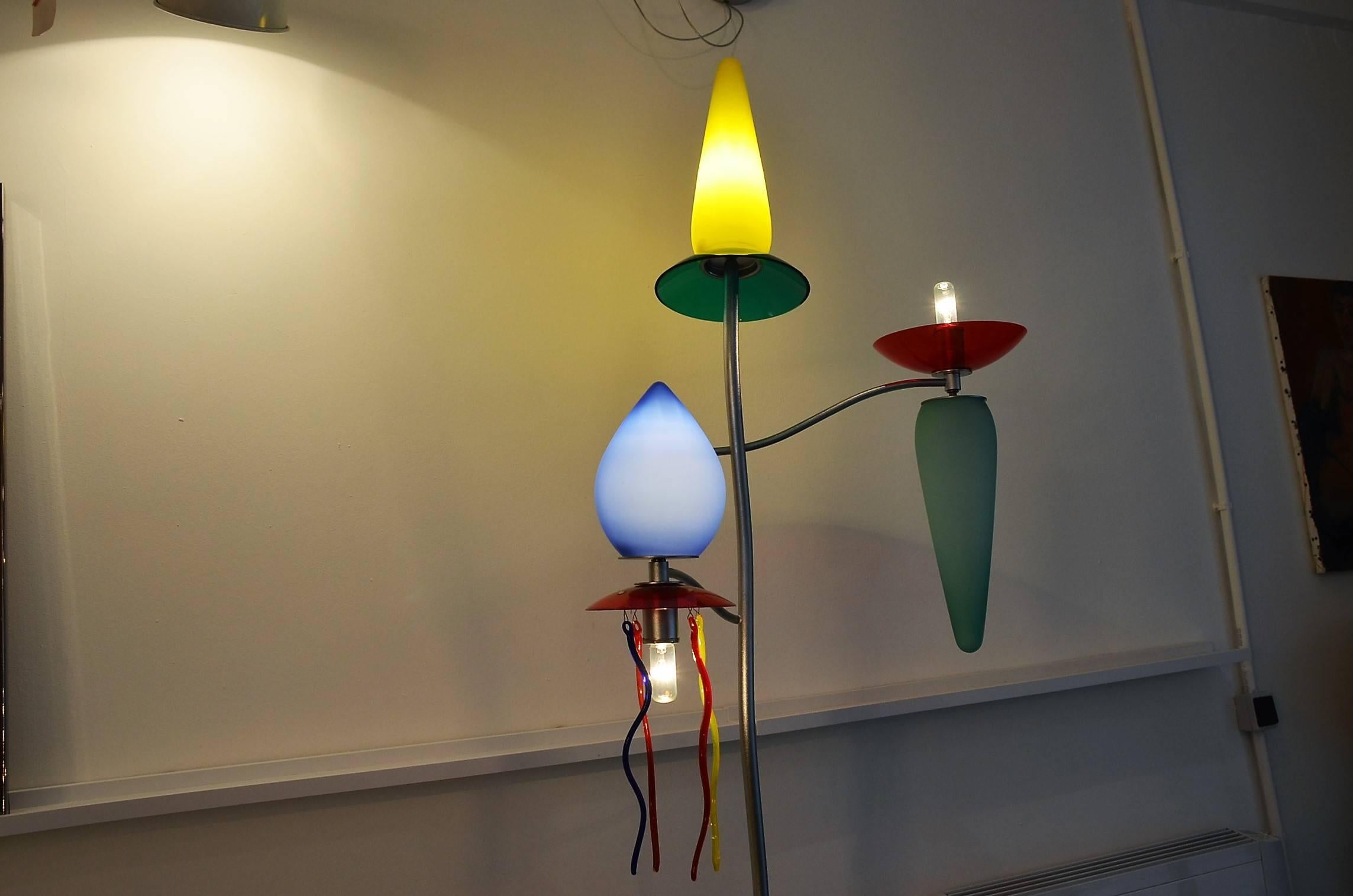 20th Century Andrea Anastasio for Artemide Floor Lamp Giocasta For Sale