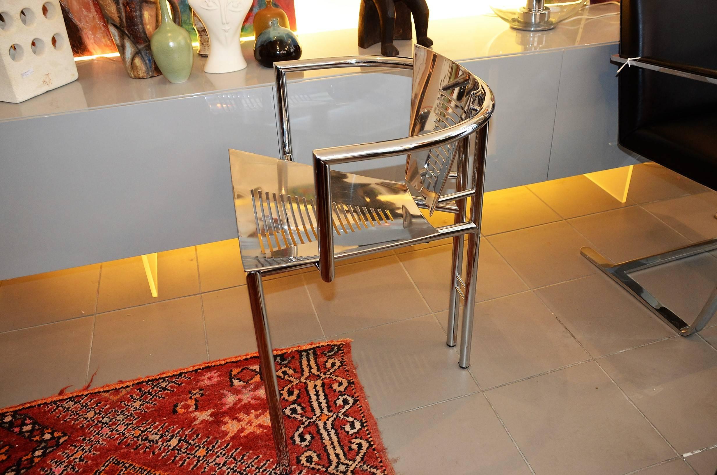 Ensemble de six chaises Sum Up de Ronald Cecil Sportes 2