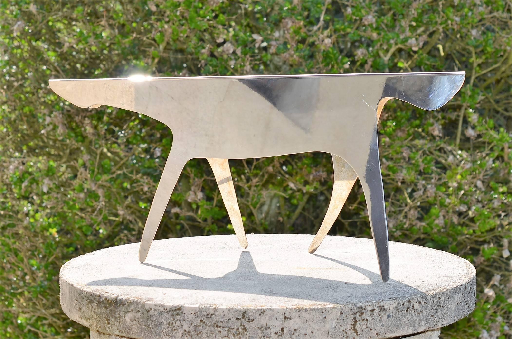 Silver Plated 'Cavallo' Horse Lino Sabattini Designed by Gio Ponti, 1978 For Sale 3