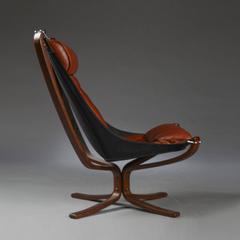Sigurd Ressell High Back Falcon Chair