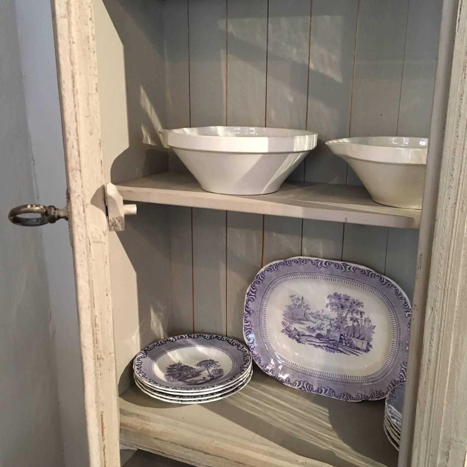 Swedish Vitrine Cabinet, Gustavian Style In Good Condition In Stockholm, SE