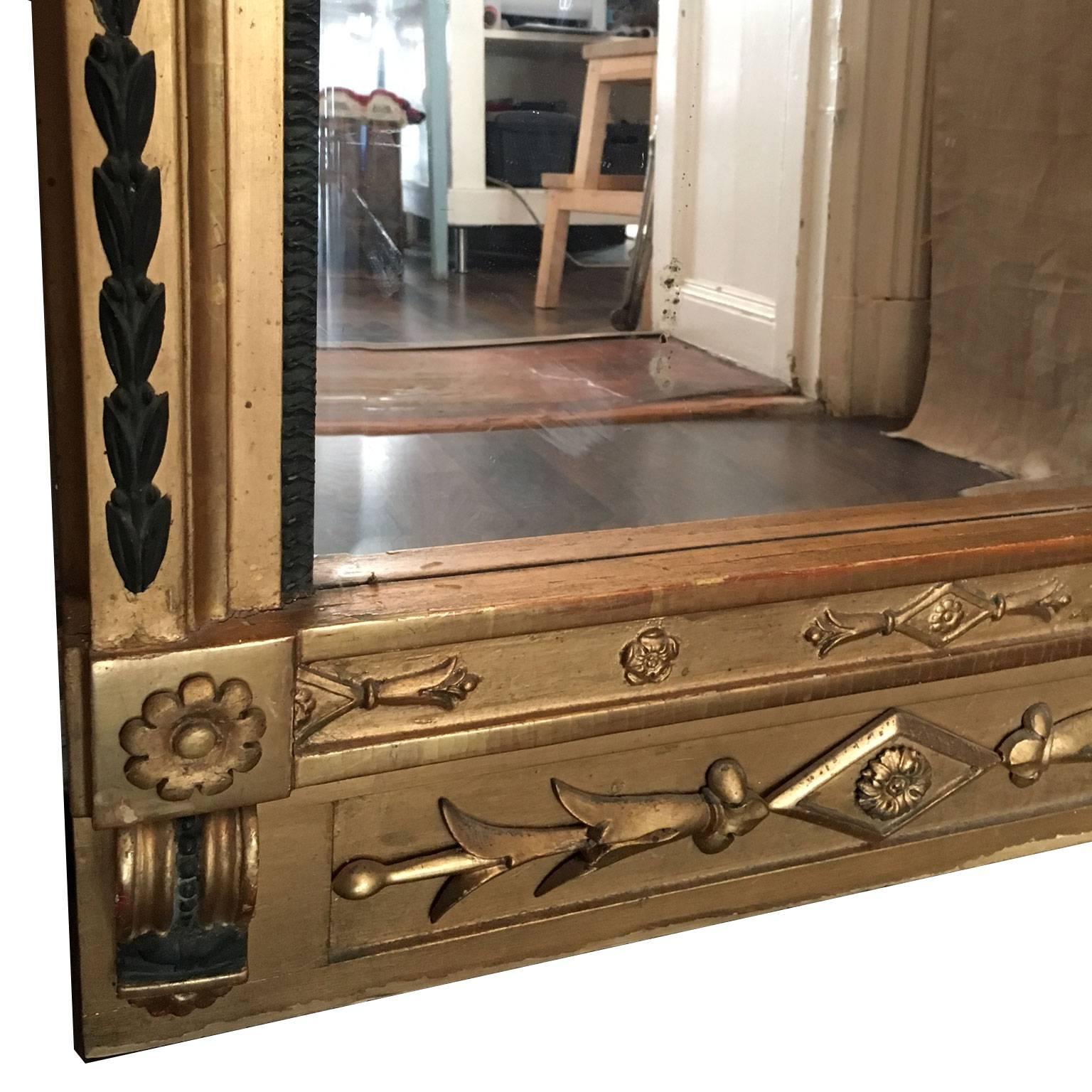 19th Century Swedish Late Gustavian Mirror In Good Condition For Sale In Stockholm, SE