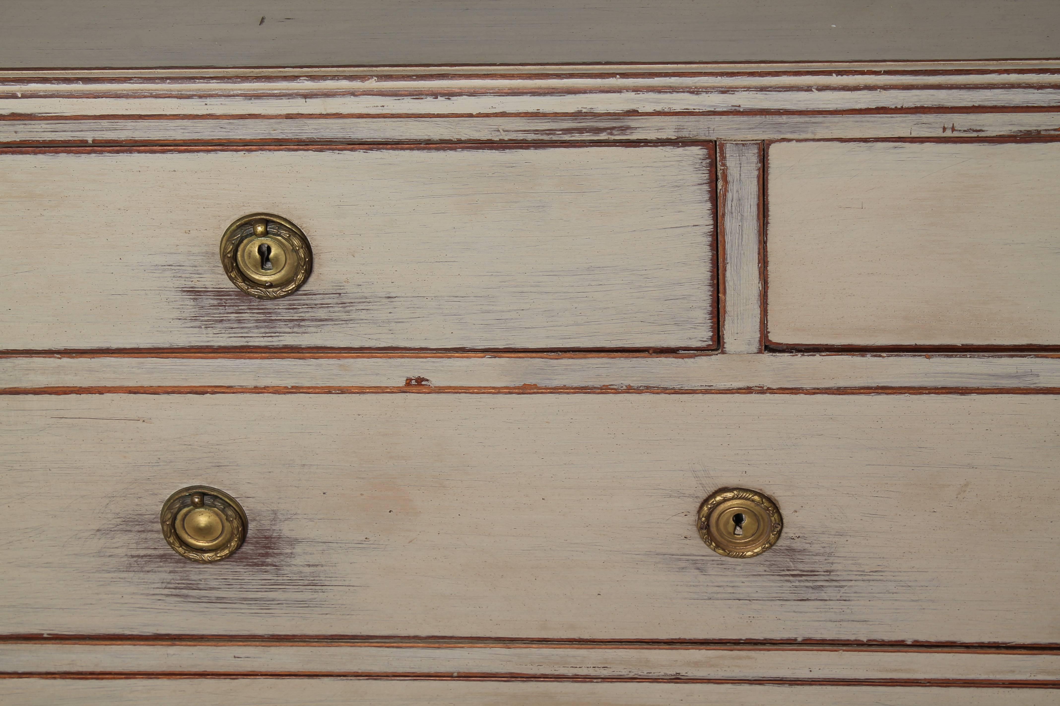 20th Century Swedish Gustavian Style Chest of Drawers For Sale