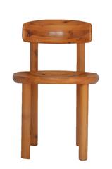 Set of Eight Pine Dining Chairs by Rainer Daumiller, circa 1970s