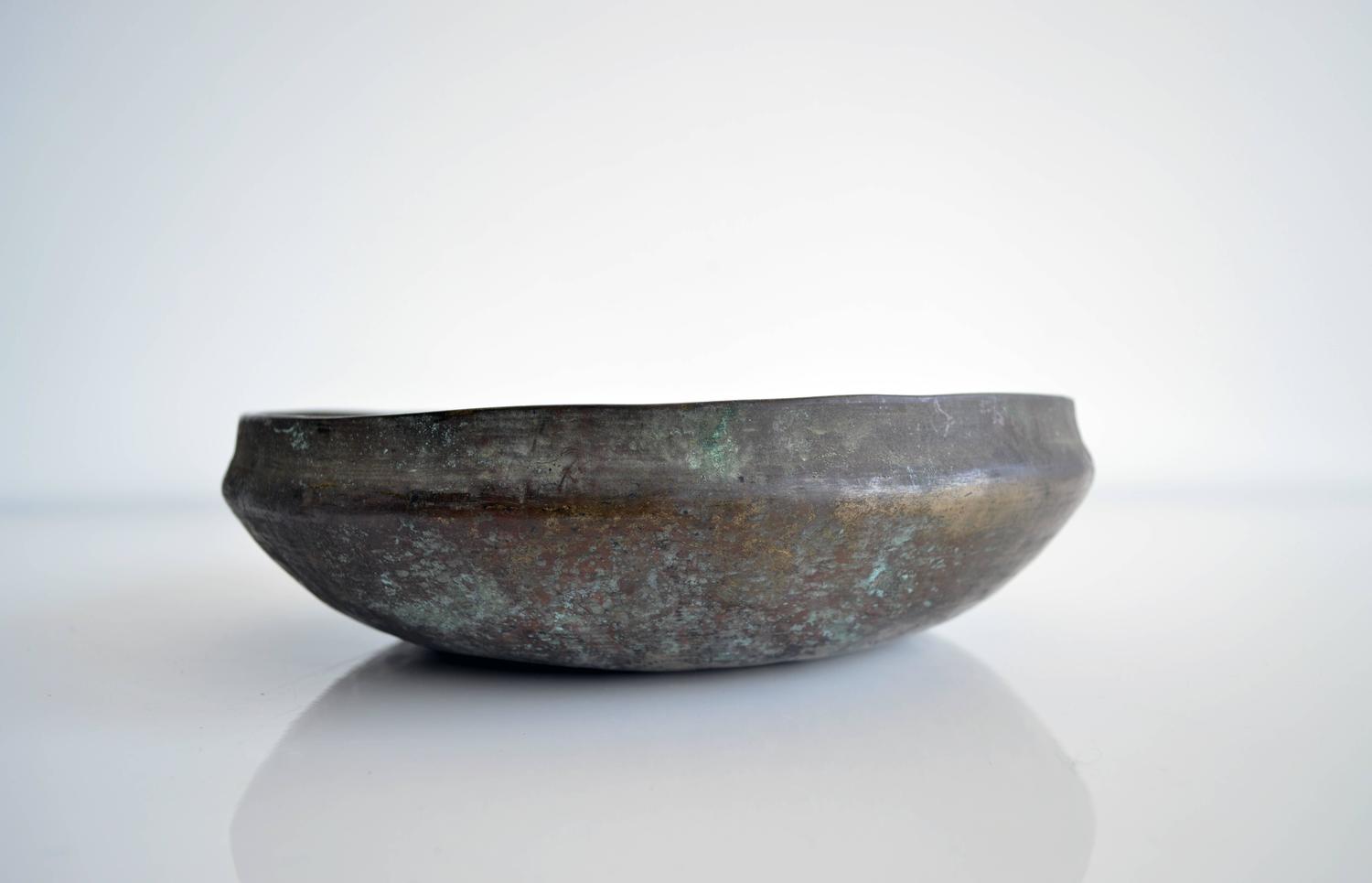 Large Brass Bowl For Sale at 1stdibs