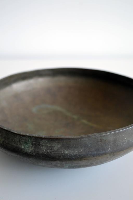 Large Brass Bowl at 1stDibs