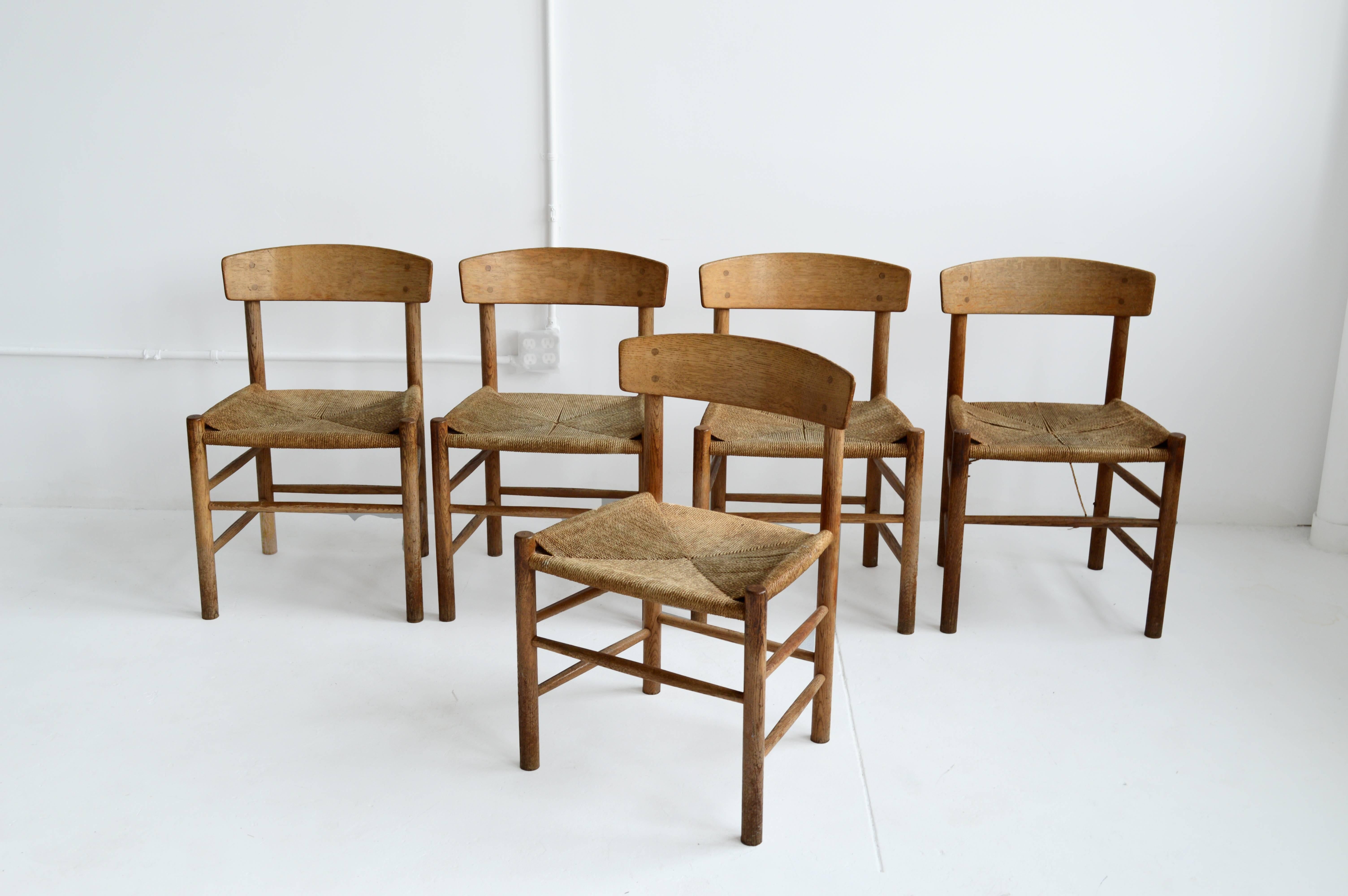 dining chair woven seat