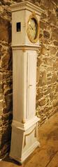 Antique Bornholm Tallcase Clock in the Gustavian Style