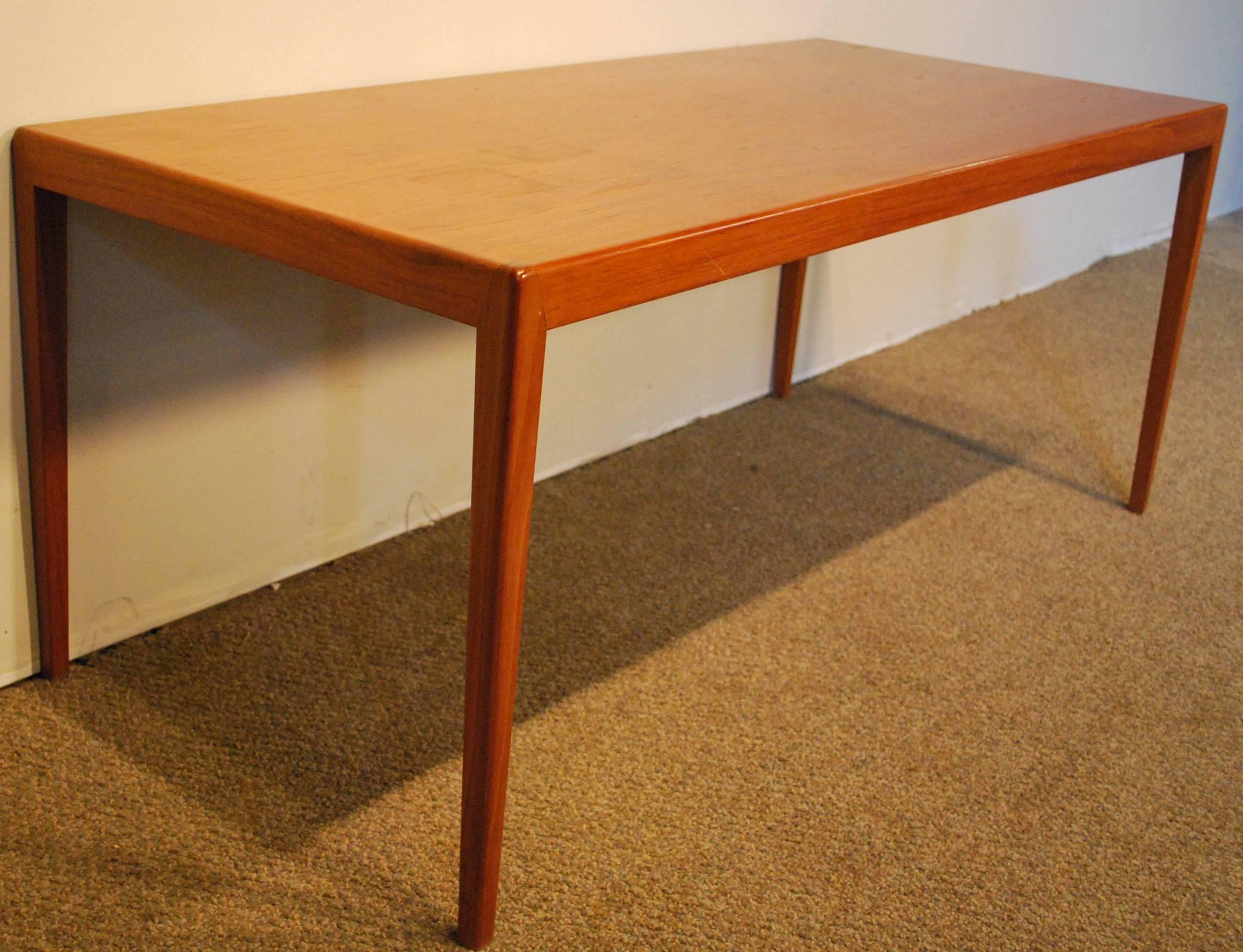 Kurt Ostervig Designed Danish Modern Set of Three Teak Nesting Tables For Sale 4