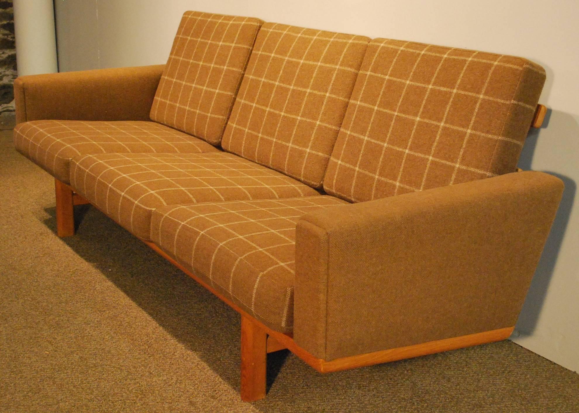 Scandinavian Modern Hans Wegner Designed Danish Modern Sofa, circa 1960