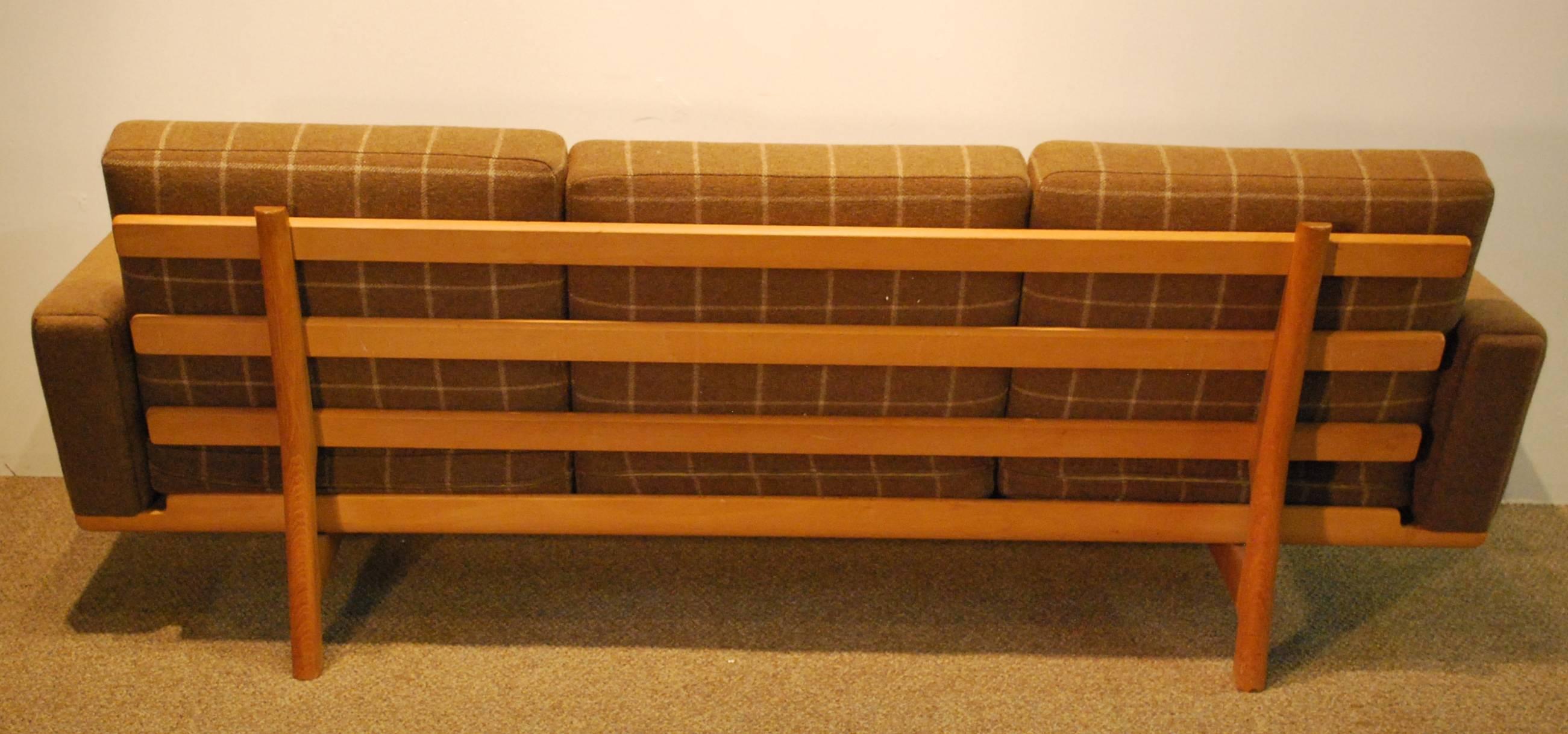 Hans Wegner Designed Danish Modern Sofa, circa 1960 In Good Condition In BOSTON, MA