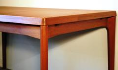 Henning Kjaernulf Designed Teak Extension Dining Table, circa 1960