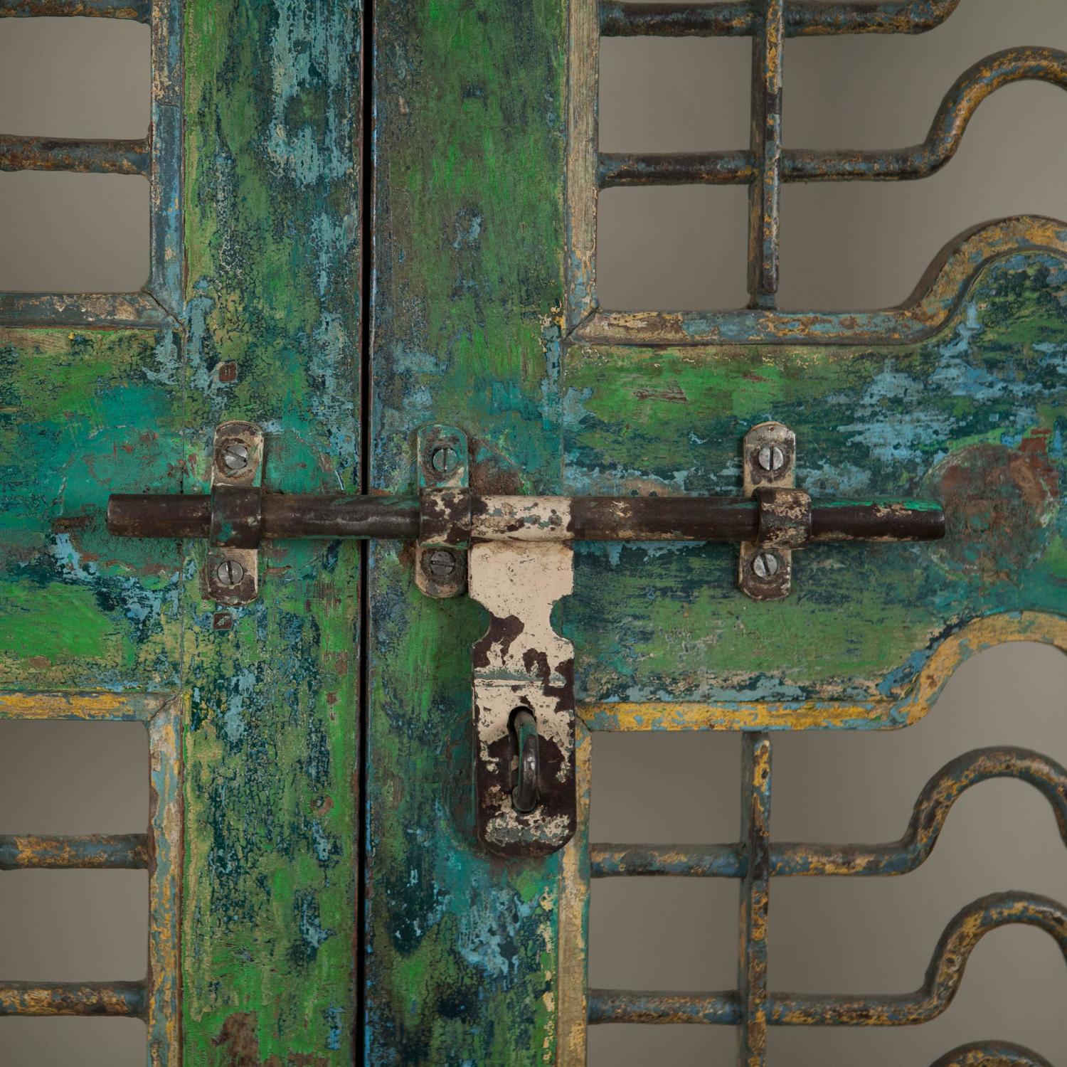 Teak and Iron Door from India For Sale at 1stdibs