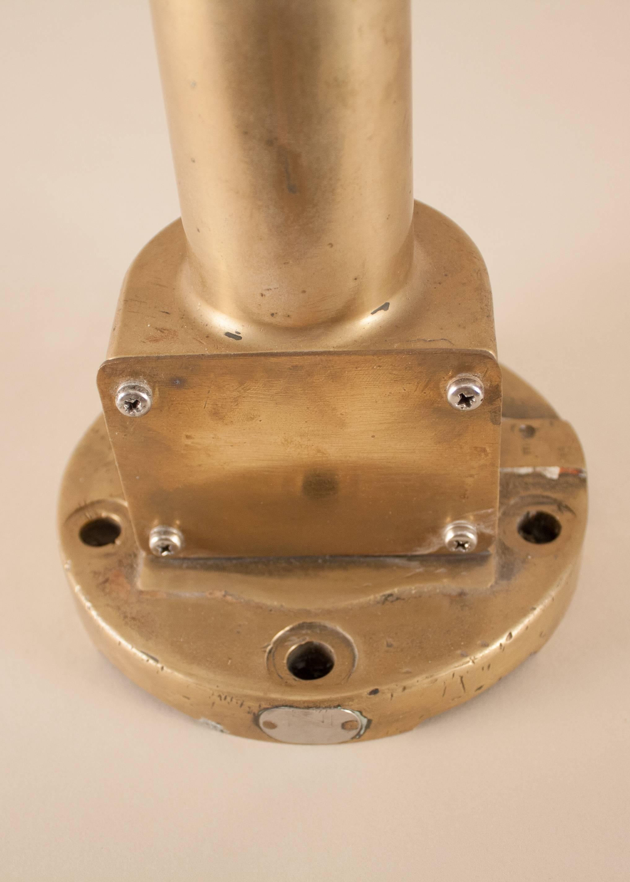 20th Century Vintage Anemometer in Brass, Aluminum and Fiberglass