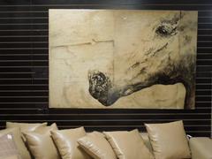 Large Ashley Collins Painting of a Horse "Danny H"