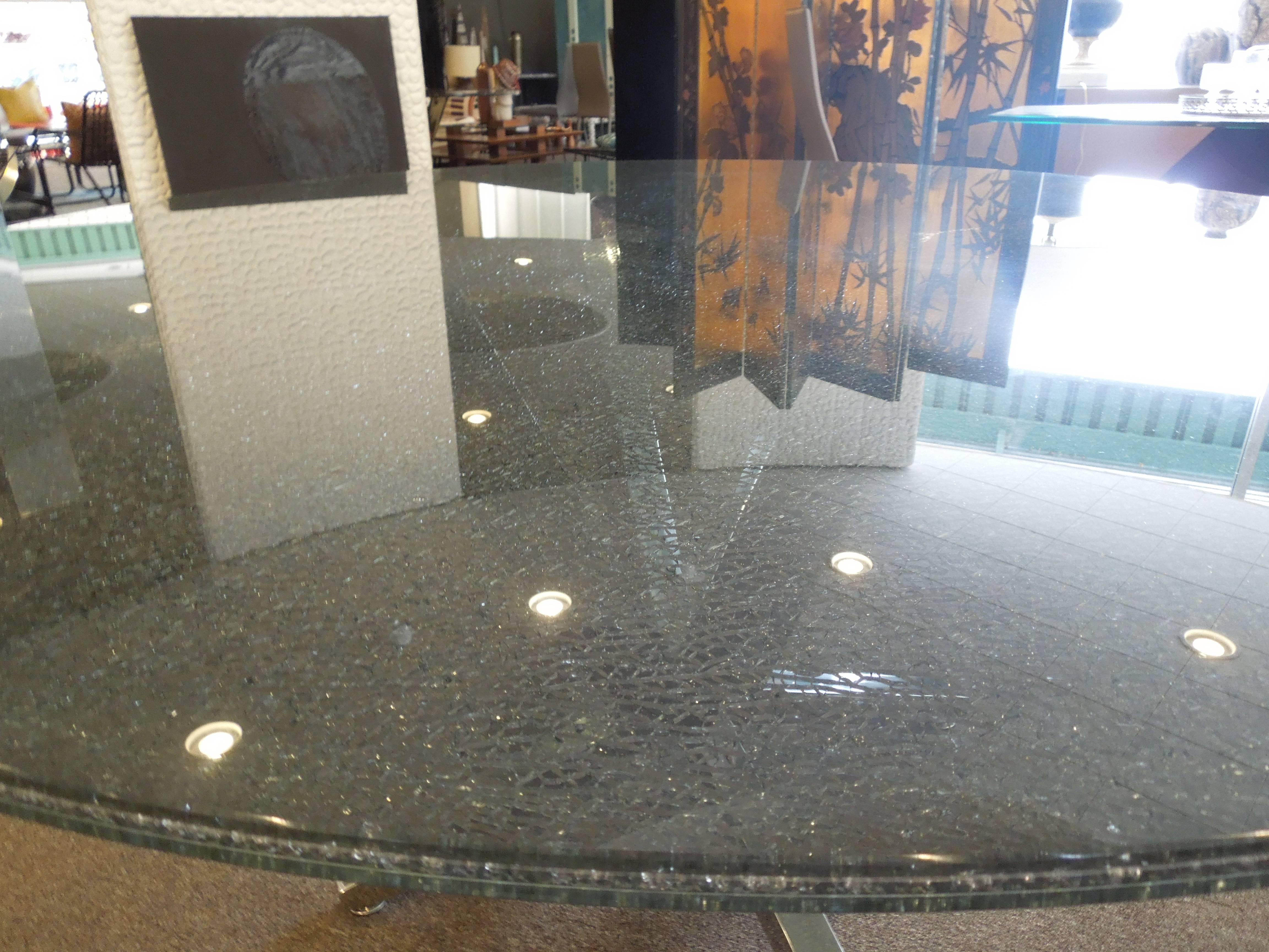 A very unusual and contemporary table with a modern 63