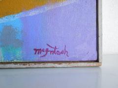 P.R. McIntosh, 1973 Modern Abstract Painting "Prophecy"