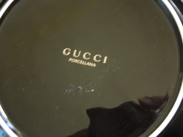 Set of Four Tom Ford for Gucci Platinum Plates at 1stDibs