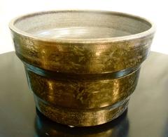 Gary McCloy Designer Metallic Glaze Planter for Steve Chase