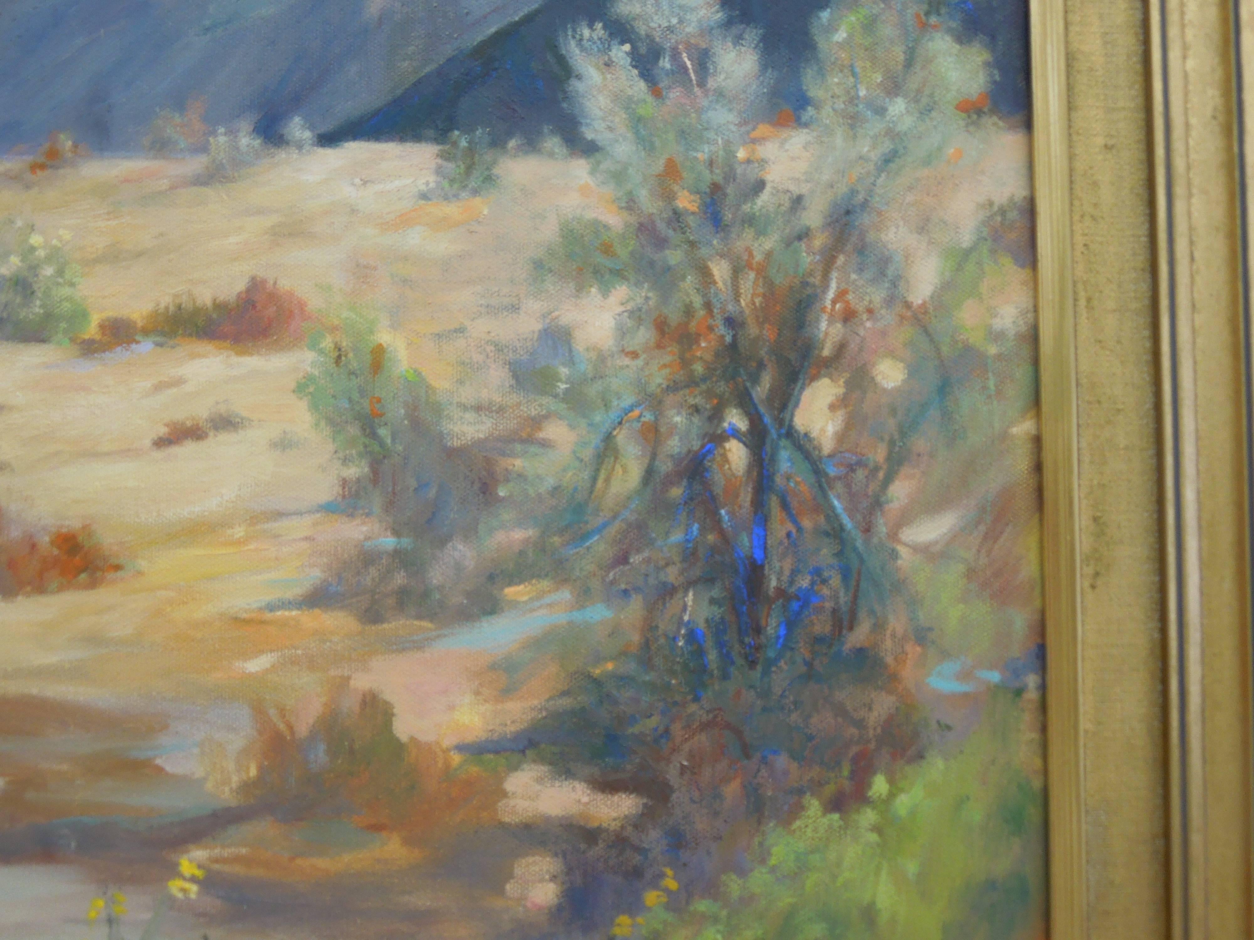 desert landscape oil paintings