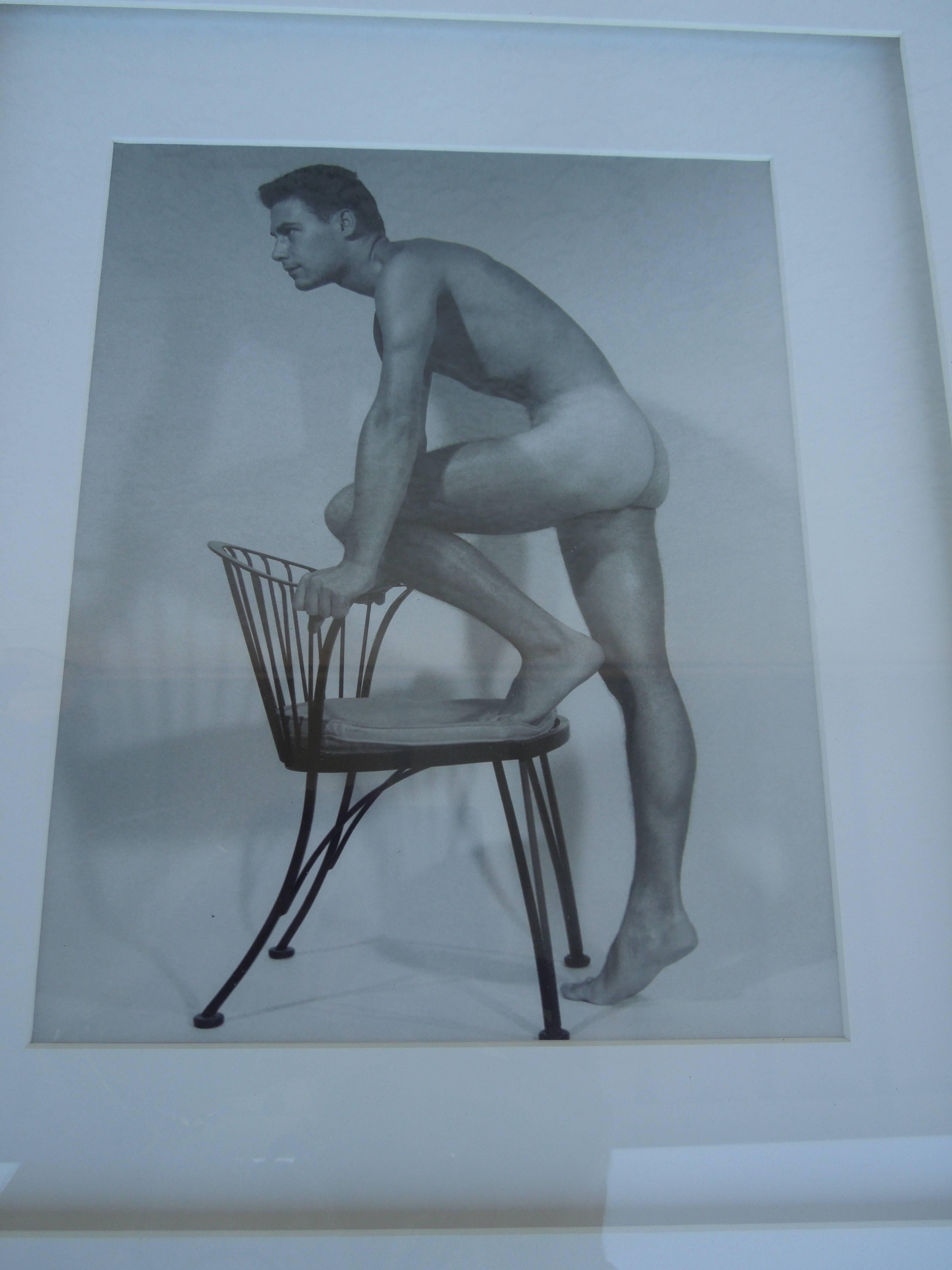 Original Mid-Century Male Beefcake Photos by Bruce Bellas Aka Bruce of LA In Excellent Condition In Palm Springs, CA