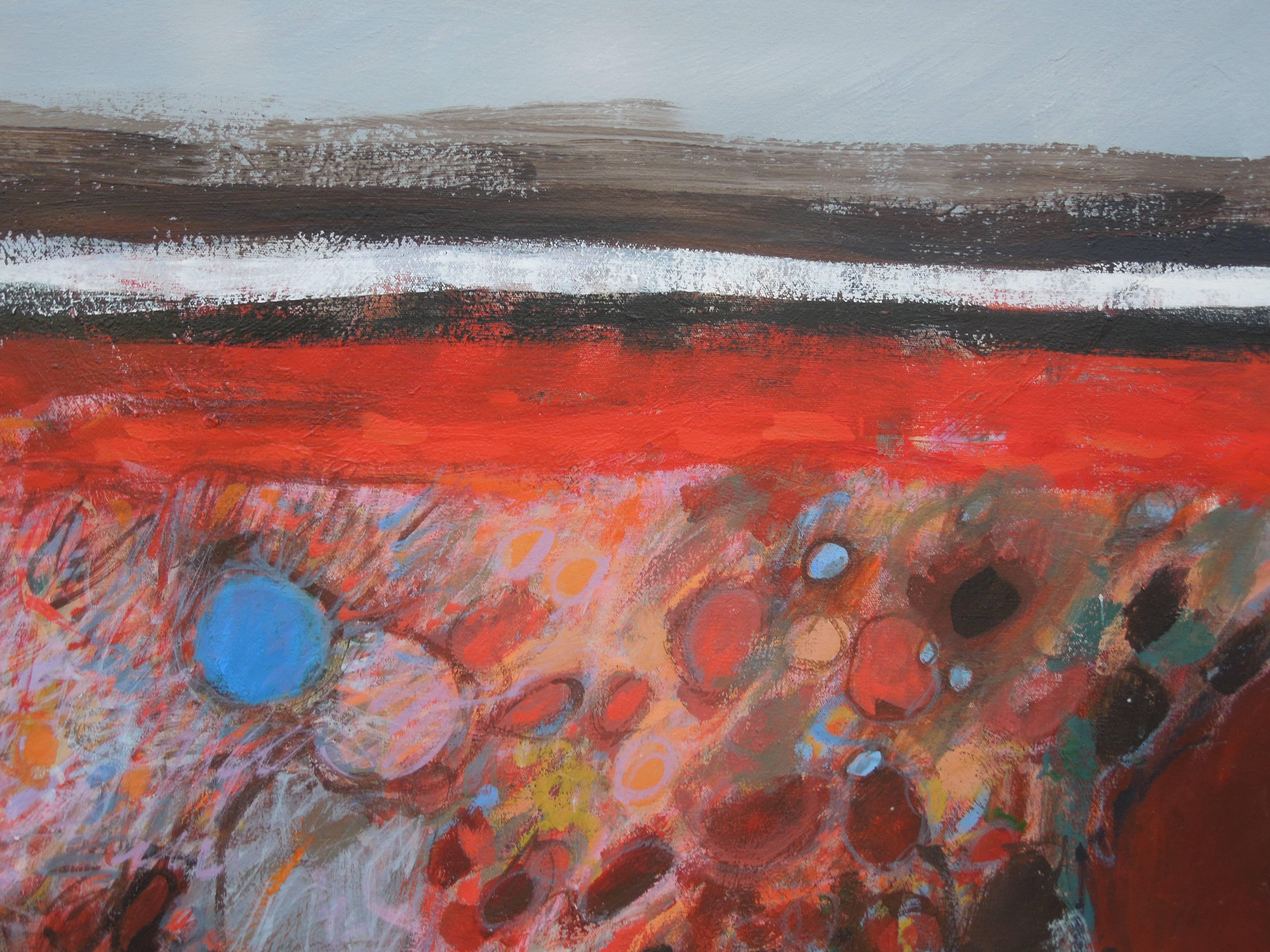 American Rare and Impressive Large Modern Art Abstract by Bansemer
