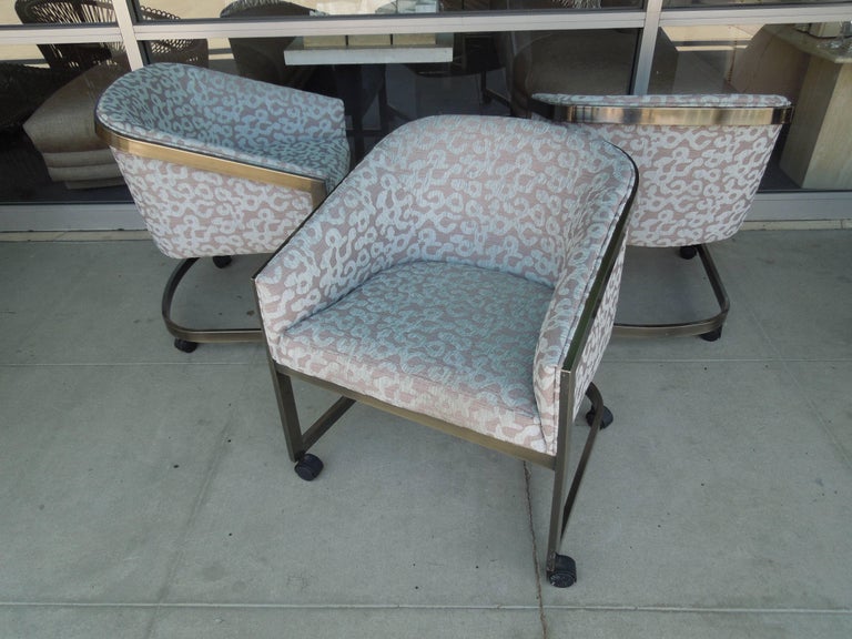 Set of Three Vintage Modern Design Institute of America Bucket Chairs