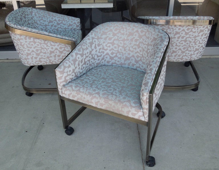 Set of Three Vintage Modern Design Institute of America Bucket Chairs