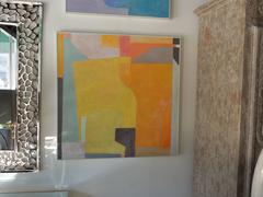 Large Abstract Original Painting by Andy Neson Titled "Lost Canyons"