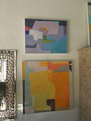 Original Painting by Andy Neson Titled "Summer Beach"