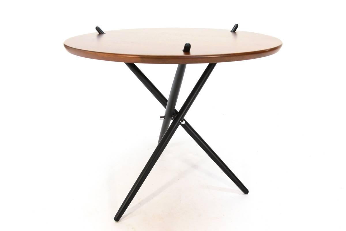 Early Knoll Tripod Table by Hans Bellmann In Excellent Condition In Long Beach, CA